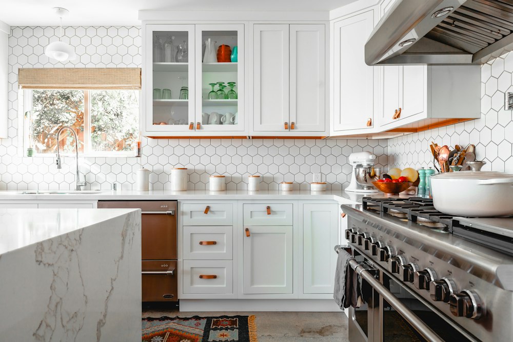 Fitted kitchen in a Greenline apartment